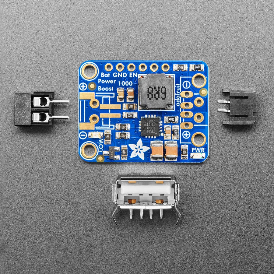 PowerBoost 1000 Basic - 5V USB Boost @ 1000mA from 1.8V+ - Image 3