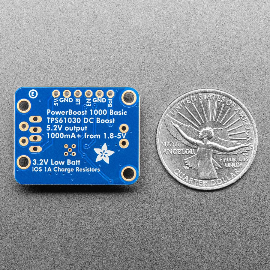 PowerBoost 1000 Basic - 5V USB Boost @ 1000mA from 1.8V+ - Image 4