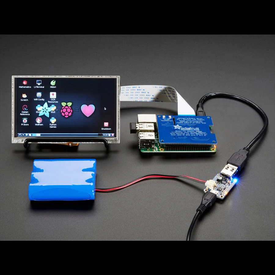 PowerBoost 1000 Charger - Rechargeable 5V Lipo USB Boost @ 1A (1000C) - Image 7