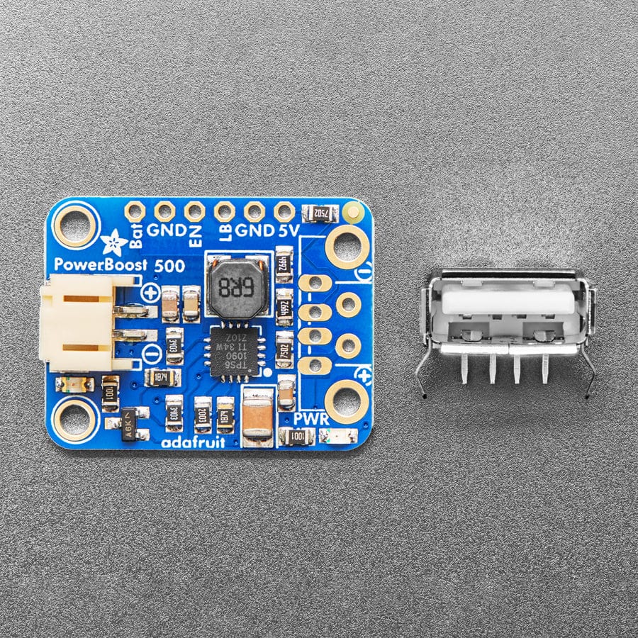 PowerBoost 500 Basic - 5V USB Boost @ 500mA from 1.8V+ - Image 2