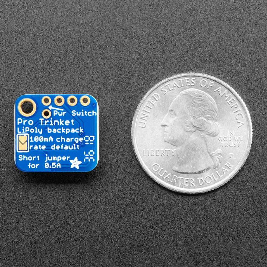 Adafruit LiIon/LiPoly Backpack Add-On for Pro Trinket/ItsyBitsy - Image 3