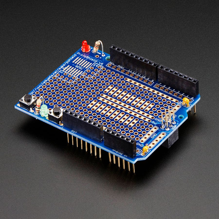 Adafruit Proto Shield for Arduino Unassembled Kit - Stackable (Version R3) - Image 2