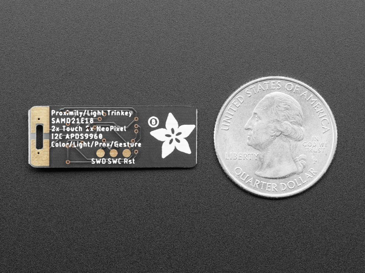Adafruit Proximity Trinkey - USB APDS9960 Sensor Dev Board - Image 3