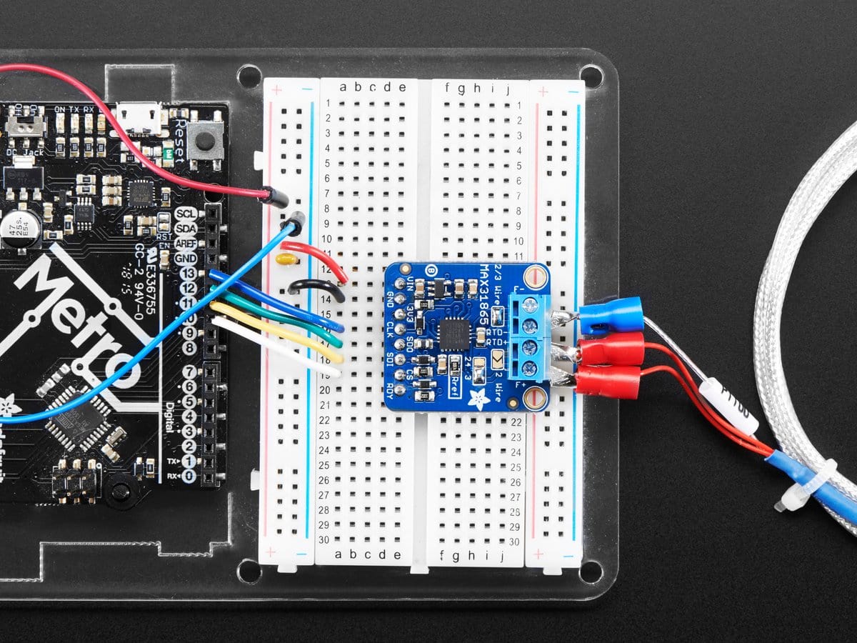Adafruit PT100 RTD Temperature Sensor Amplifier - MAX31865 - Image 2