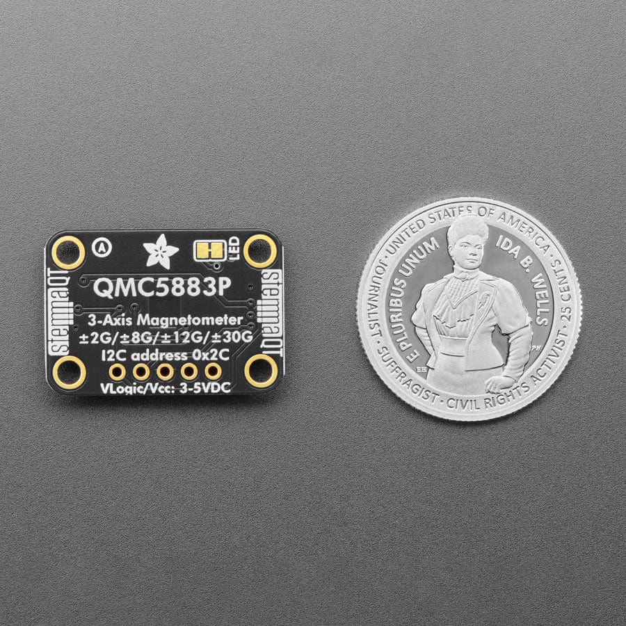 Adafruit QMC5883P - Triple Axis Magnetometer - Image 5