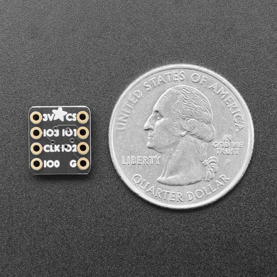 Adafruit QSPI DIP Breakout Board - W25Q16 - 16 MBit 2 MByte - W25Q16JVSSIQ [Discontinued] - Image 3