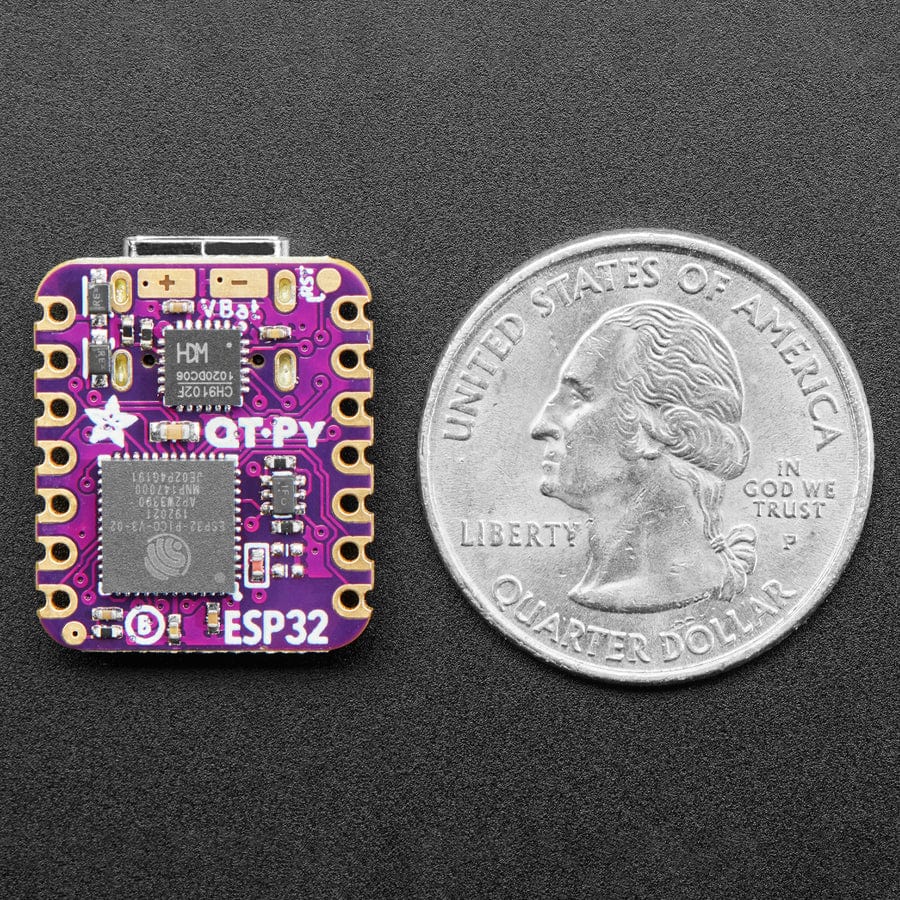Adafruit QT Py ESP32 Pico - WiFi Dev Board with STEMMA QT - 8MB Flash 2MB PSRAM - Image 6