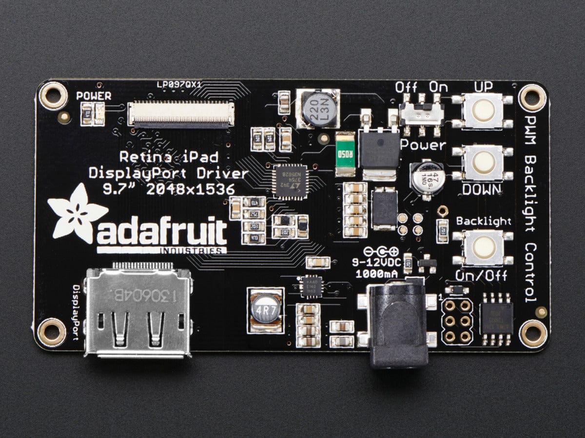 Qualia Bare Driver Board for LP097QX1 Display [Discontinued] - Image 2