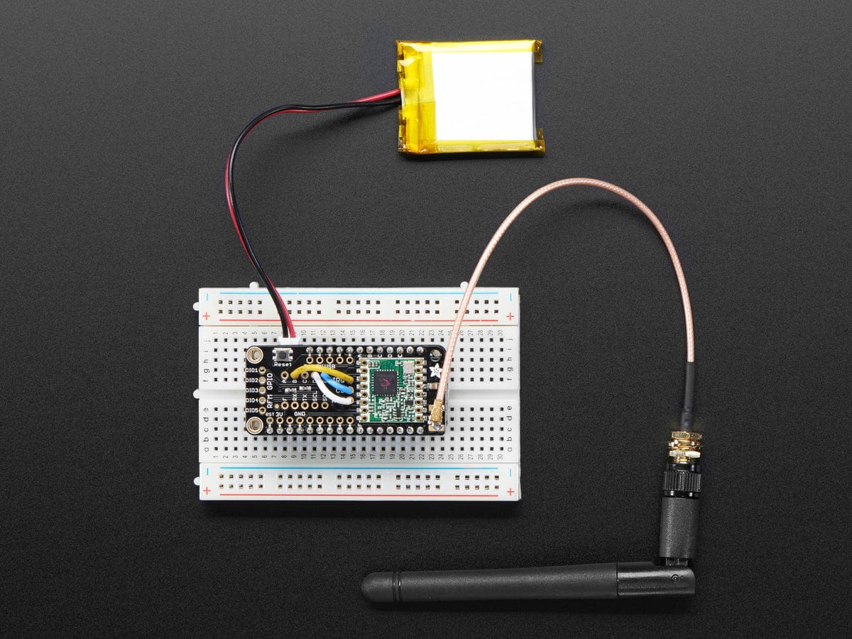 Adafruit Radio FeatherWing - RFM69HCW 433MHz (RadioFruit) - Image 6