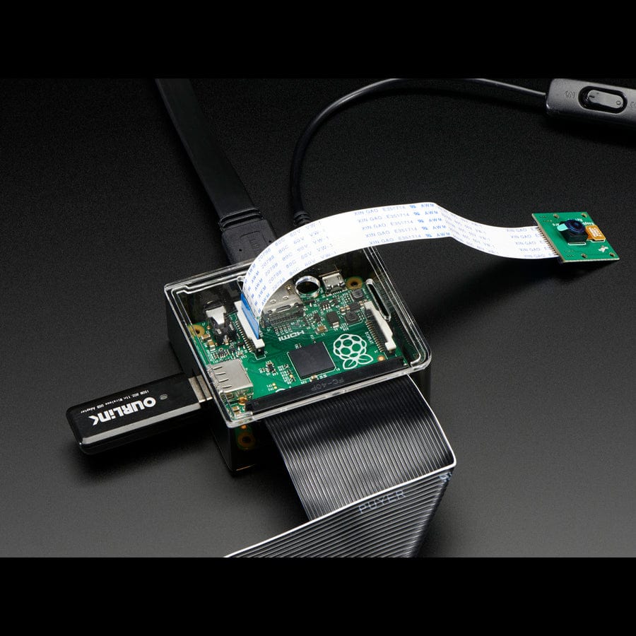 Adafruit Raspberry Pi A+ Case - Smoke Base w/ Clear Top - Image 10