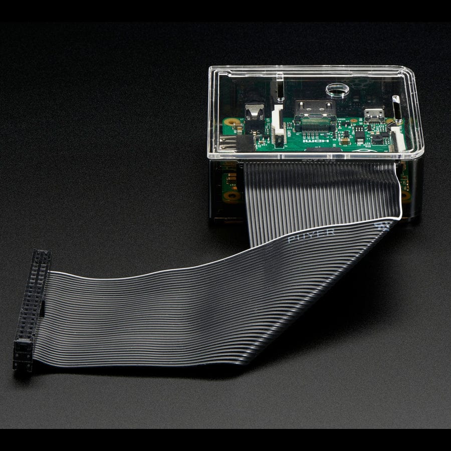 Adafruit Raspberry Pi A+ Case - Smoke Base w/ Clear Top - Image 11