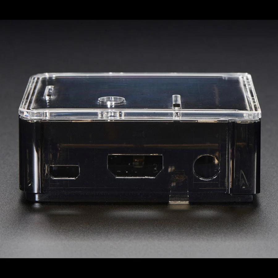 Adafruit Raspberry Pi A+ Case - Smoke Base w/ Clear Top - Image 2