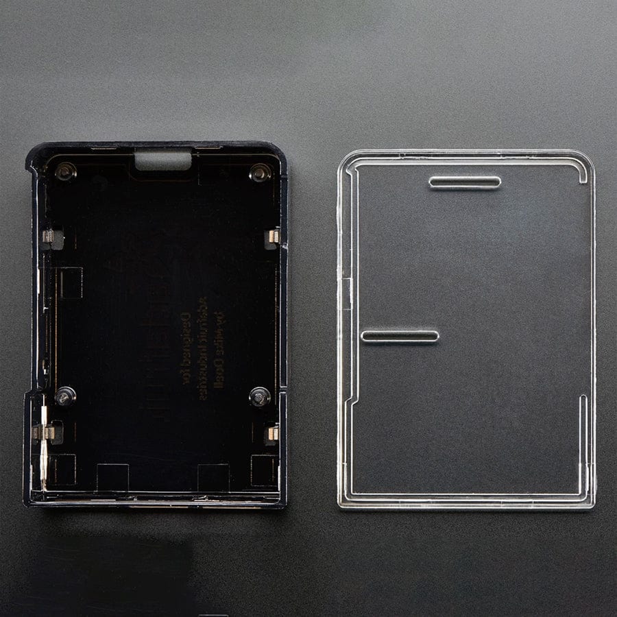 Adafruit Raspberry Pi B+ / Pi 2 / Pi 3 Case - Smoke Base - with Clear Top - Image 5