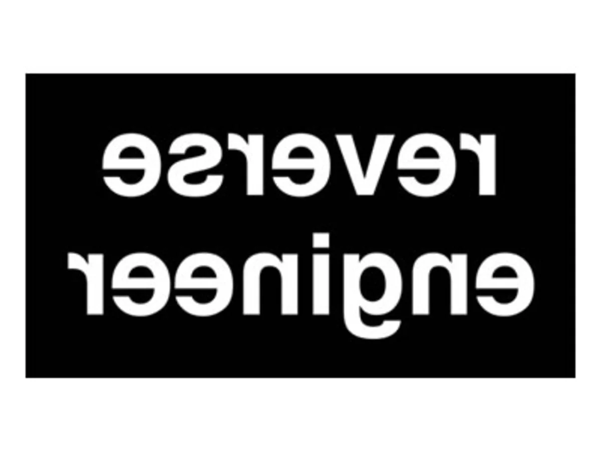 Reverse Engineer - Sticker! [Discontinued] - Image 2