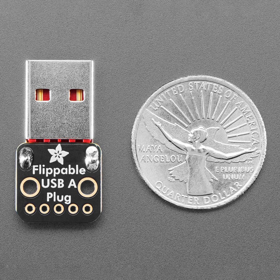 Adafruit Reversible USB Type A Plug Connector Breakout - Image 6