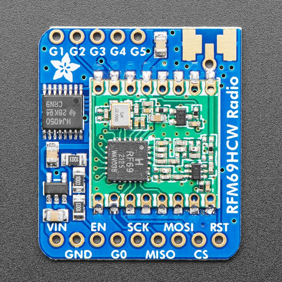 Adafruit RFM69HCW Transceiver Radio Breakout - 868 or 915 MHz (RadioFruit) - Image 3