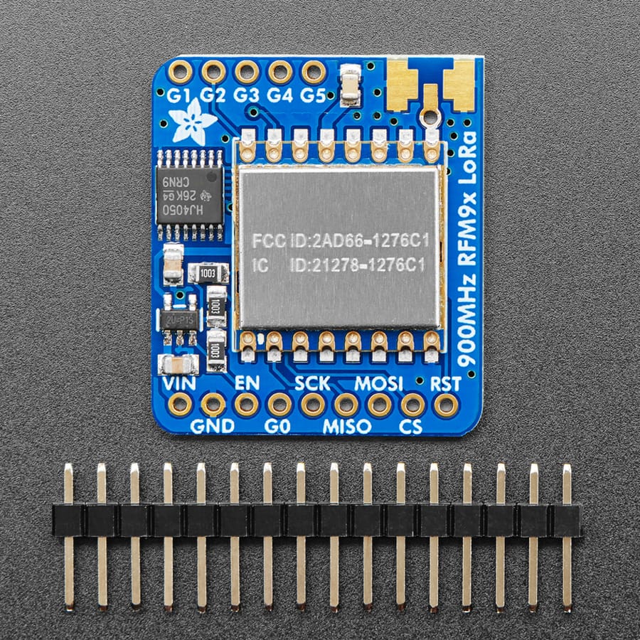 Adafruit RFM95W LoRa Radio Transceiver Breakout - 868 or 915 MHz (RadioFruit) - Image 2