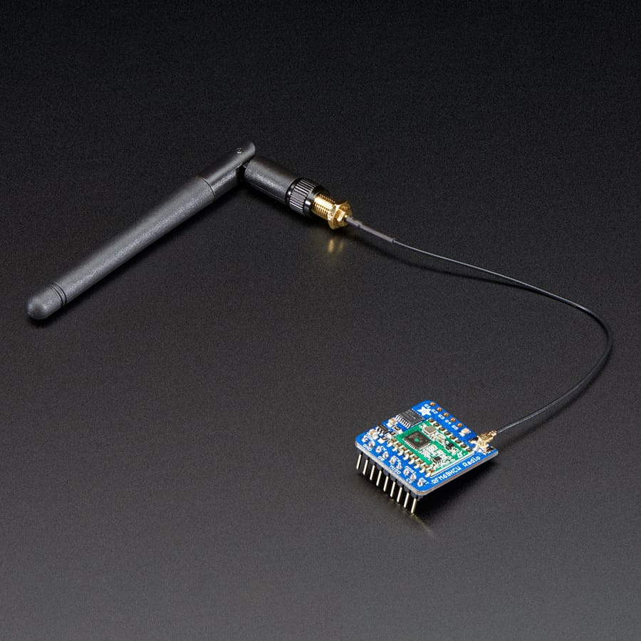 Adafruit RFM95W LoRa Radio Transceiver Breakout - 868 or 915 MHz (RadioFruit) - Image 5