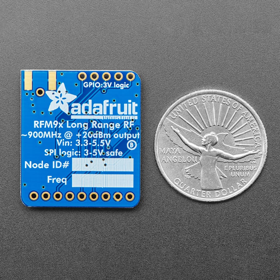 Adafruit RFM95W LoRa Radio Transceiver Breakout - 868 or 915 MHz (RadioFruit) - Image 7