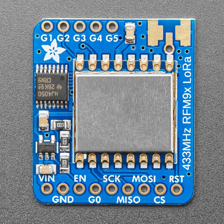 Adafruit RFM96W LoRa Radio Transceiver Breakout - 433 MHz (RadioFruit) - Image 3
