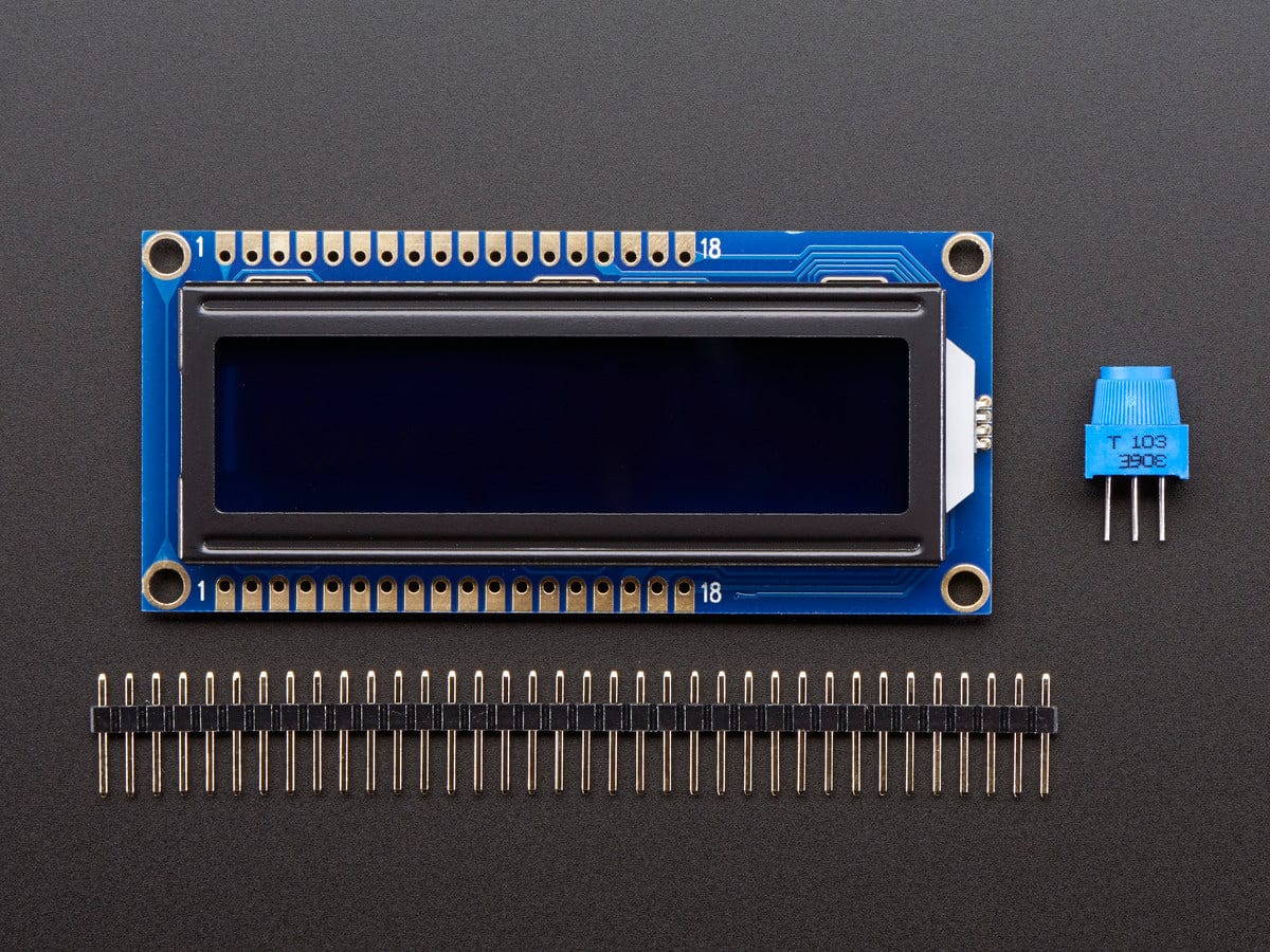 RGB backlight negative LCD 16x2 + extras (RGB on black) - Image 4