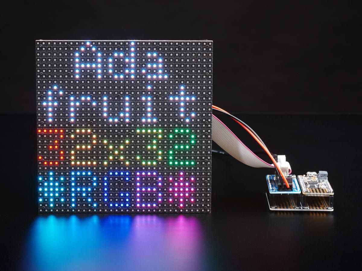 Adafruit RGB Matrix Featherwing Kit (For RP2040, M0 and M4 Feathers) - Image 7
