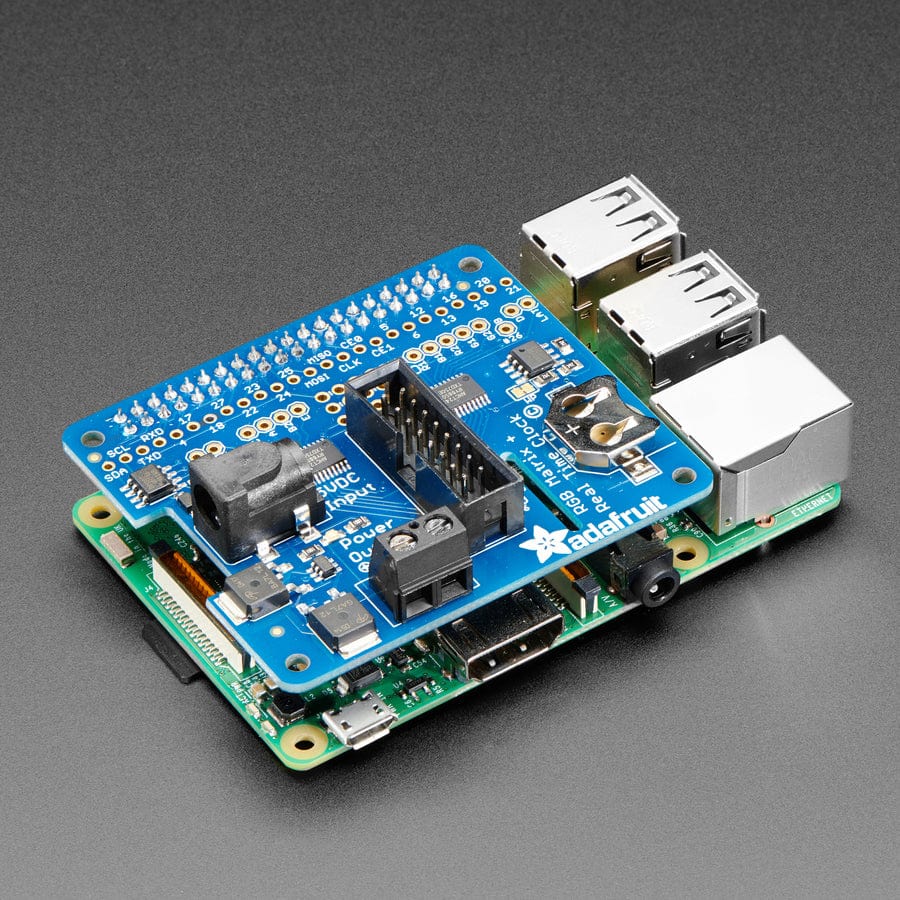 Adafruit RGB Matrix HAT + RTC for Raspberry Pi - Mini Kit - Image 6