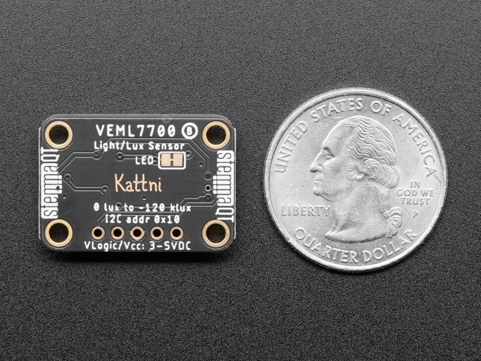 Adafruit Right Angle VEML7700 Lux Sensor - I2C Light Sensor - STEMMA QT / Qwiic - Image 4