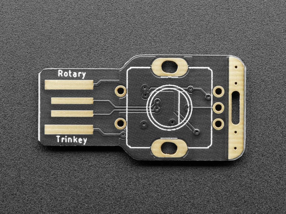 Adafruit Rotary Trinkey - USB NeoPixel Rotary Encoder - Image 4