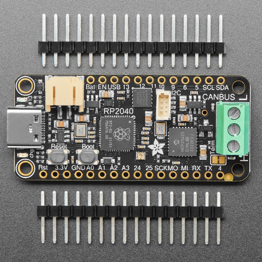 Adafruit RP2040 CAN Bus Feather with MCP2515 CAN Controller - STEMMA QT - Image 2