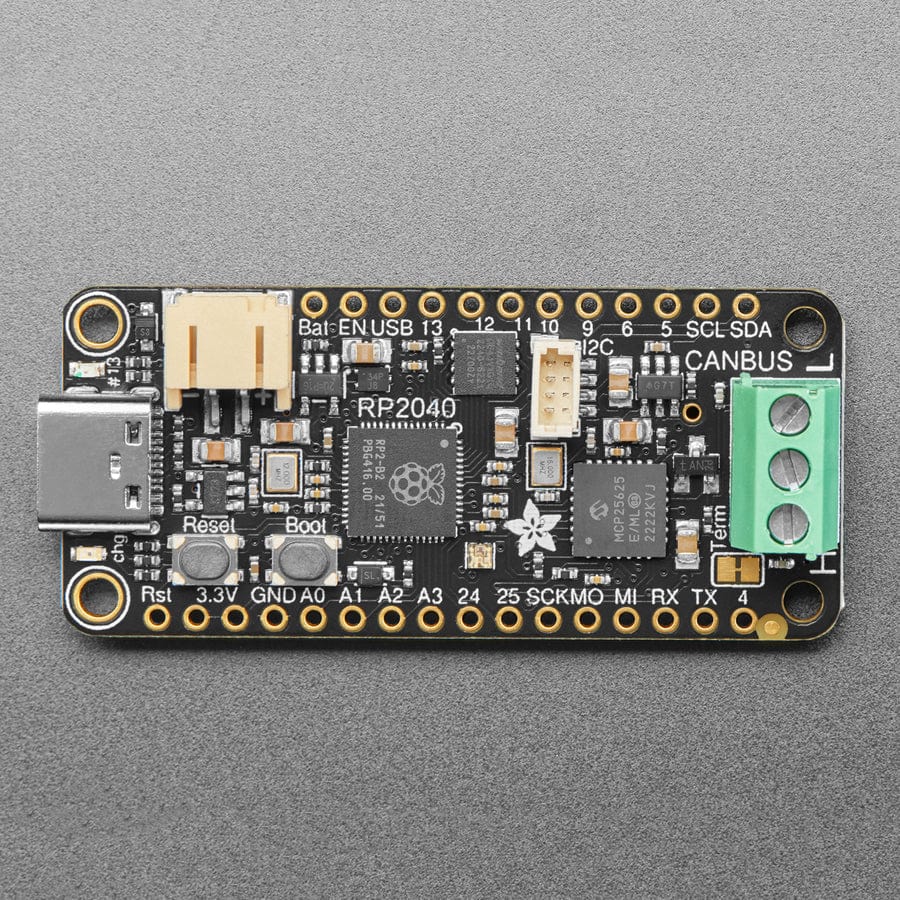 Adafruit RP2040 CAN Bus Feather with MCP2515 CAN Controller - STEMMA QT - Image 6