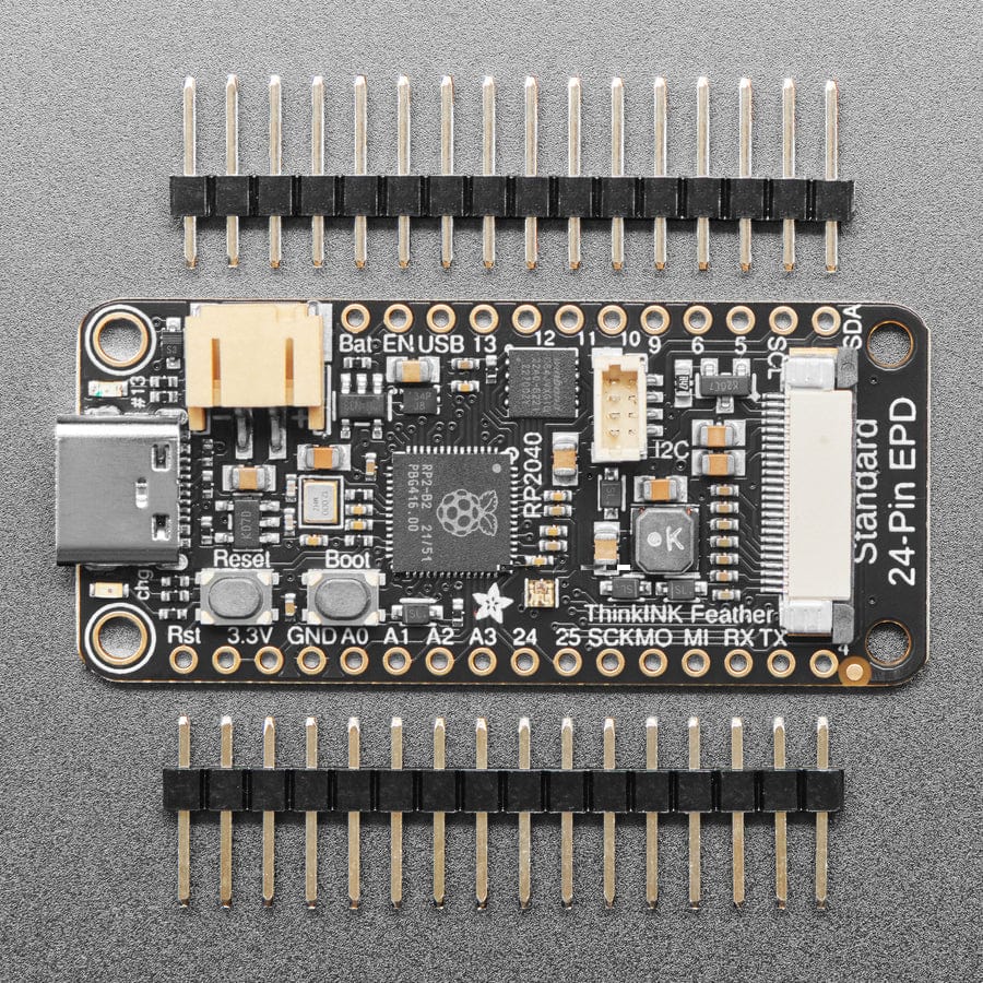Adafruit RP2040 Feather ThinkInk for 24-pin E-Paper Displays - Image 2