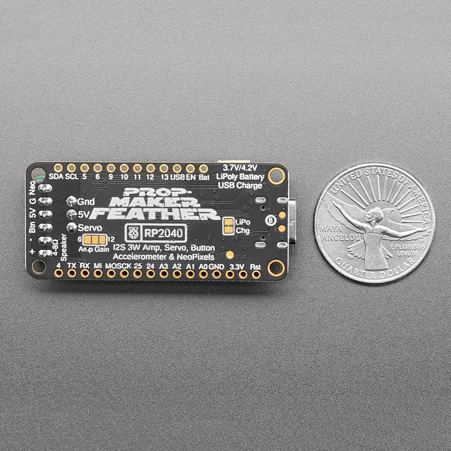 Adafruit RP2040 Prop-Maker Feather with I2S Audio Amplifier - Image 2