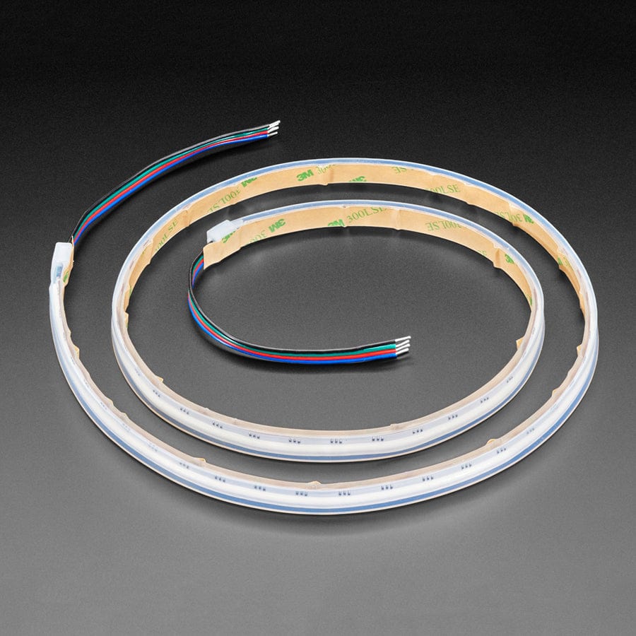Side-Light Flexible Analog RGB LED Strip - 630 LEDs per meter - 1 Meter