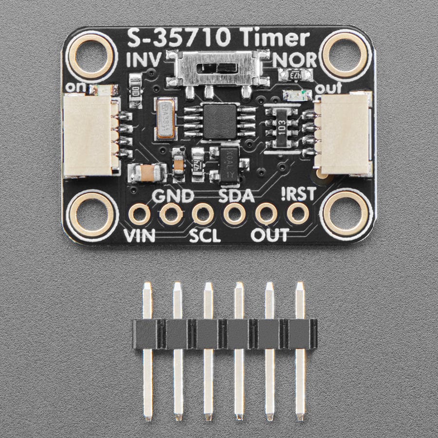 Adafruit S-35710 Low-Power Wake Up Timer Breakout - STEMMA QT / Qwiic - Image 3