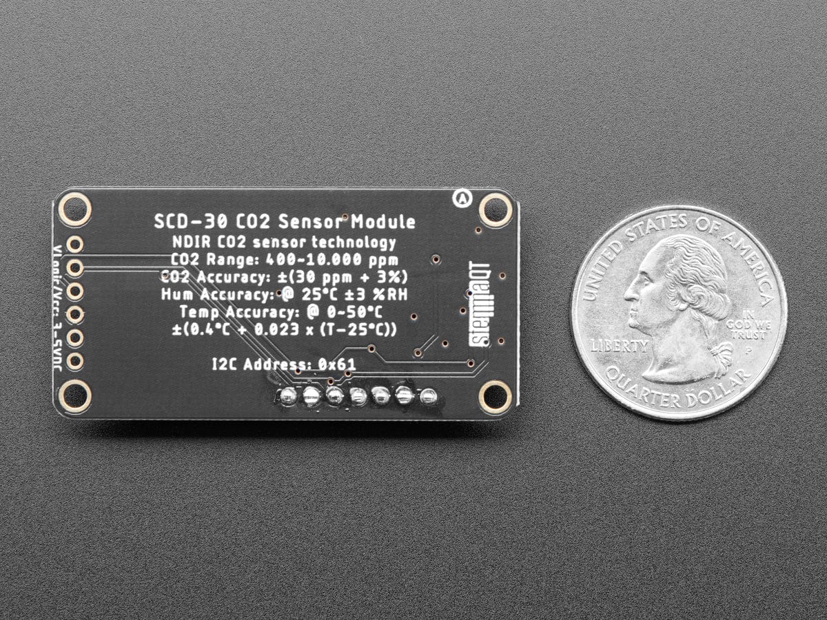 Adafruit SCD-30 - NDIR CO2 Temperature and Humidity Sensor (STEMMA QT / Qwiic) - Image 5