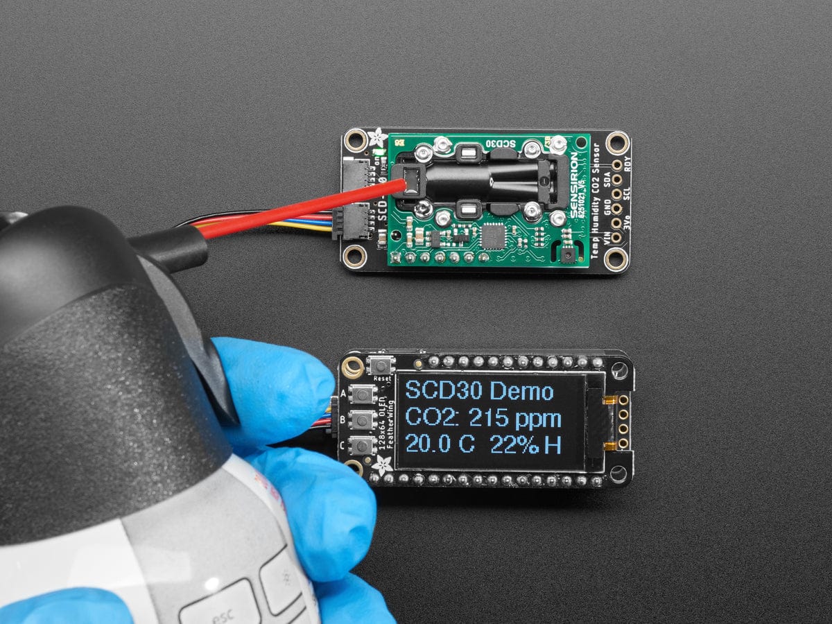 Adafruit SCD-30 - NDIR CO2 Temperature and Humidity Sensor (STEMMA QT / Qwiic) - Image 6