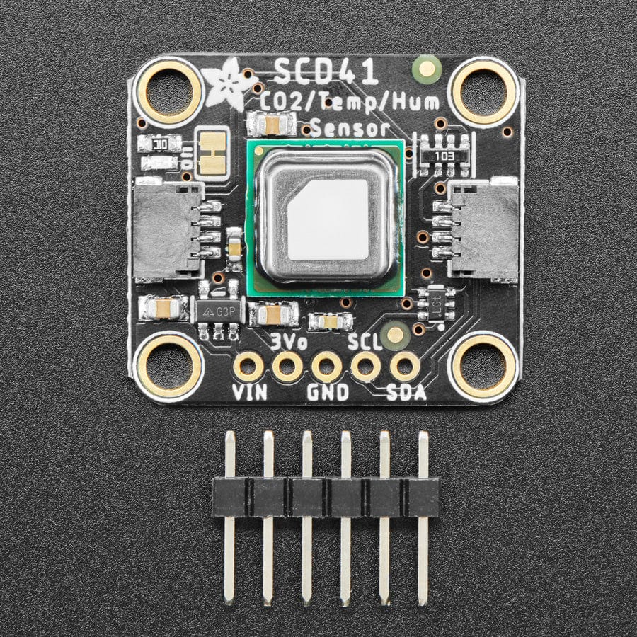 Adafruit SCD-41 - True CO2 Temperature and Humidity Sensor - STEMMA QT / Qwiic - Image 2