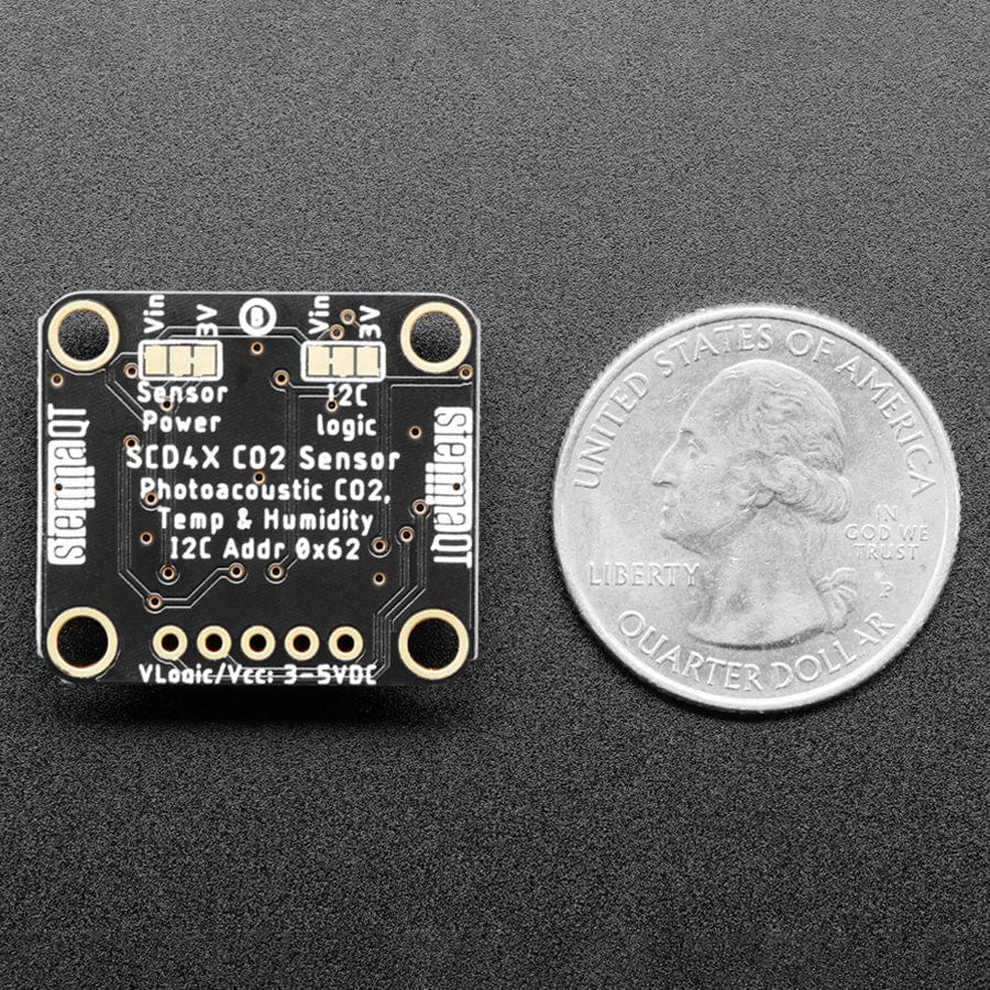 Adafruit SCD-41 - True CO2 Temperature and Humidity Sensor - STEMMA QT / Qwiic - Image 5