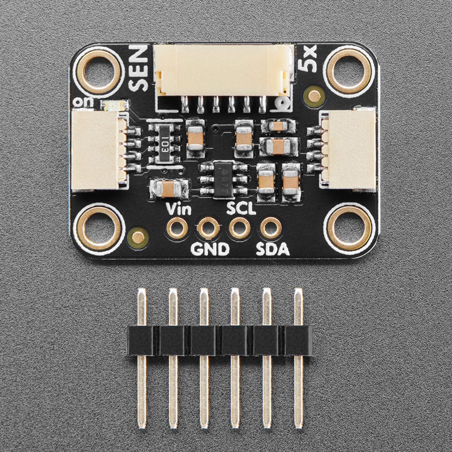 Adafruit SEN54 or SEN55 Adapter Breakout - STEMMA QT / Qwiic - Image 3