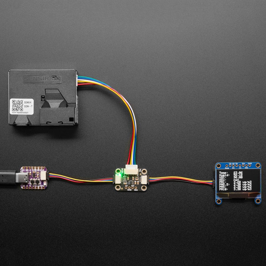 Adafruit SEN54 or SEN55 Adapter Breakout - STEMMA QT / Qwiic - Image 6