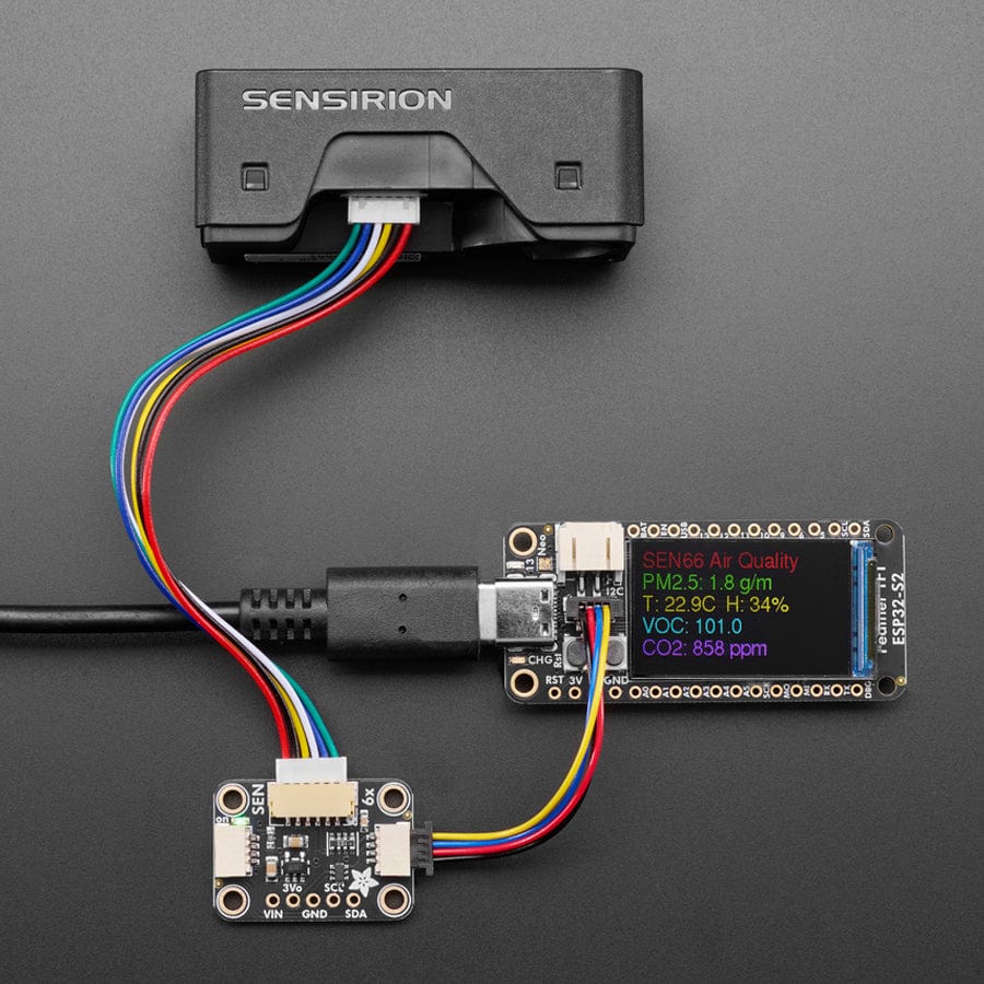 Adafruit SEN6x Breakout for Sensirion SEN66 - Image 6