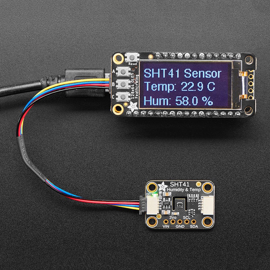 Adafruit Sensirion SHT41 Temperature & Humidity Sensor - STEMMA QT / Qwiic - Image 2
