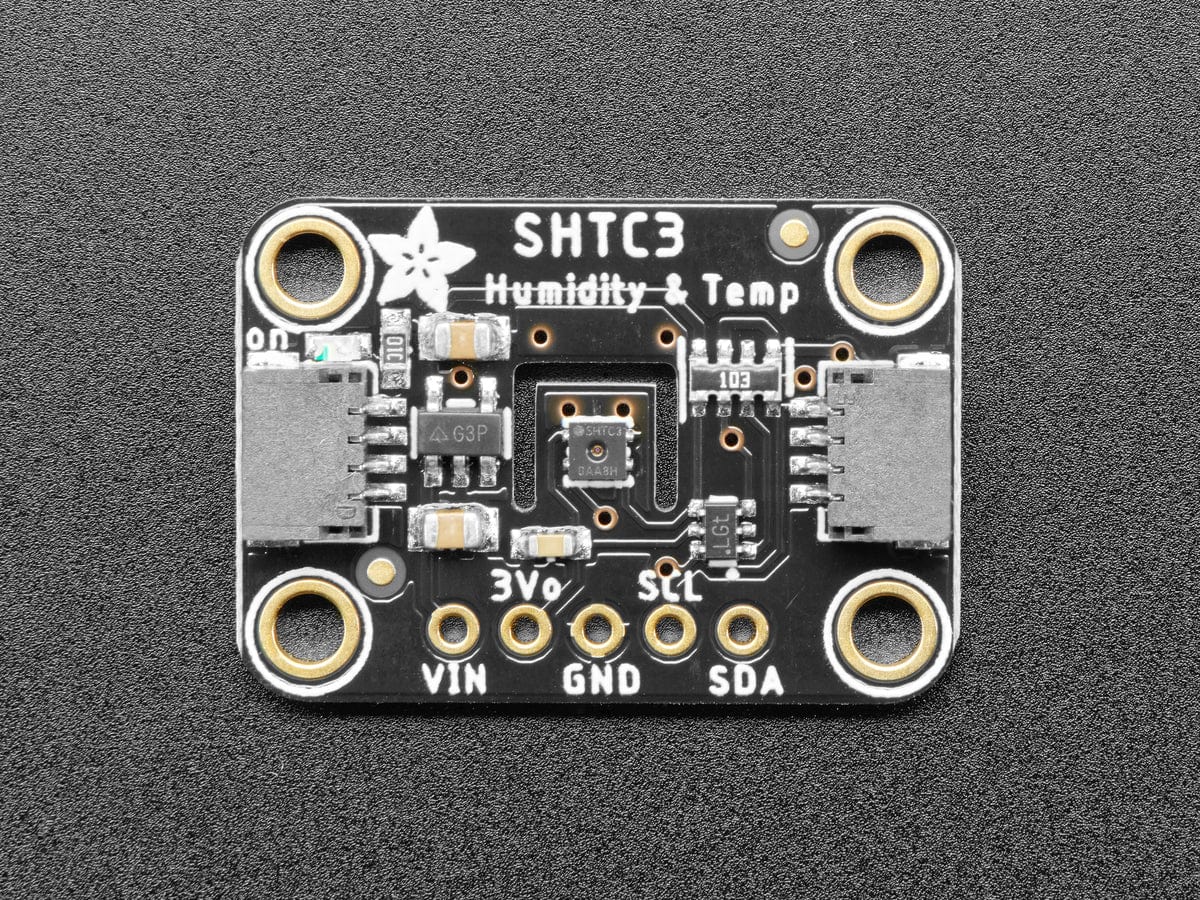 Adafruit Sensirion SHTC3 Temperature & Humidity Sensor (STEMMA QT / Qwiic) - Image 4