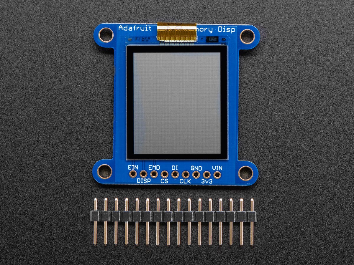 Adafruit SHARP Memory Display Breakout - 1.3" 168x144 Monochrome - Image 5