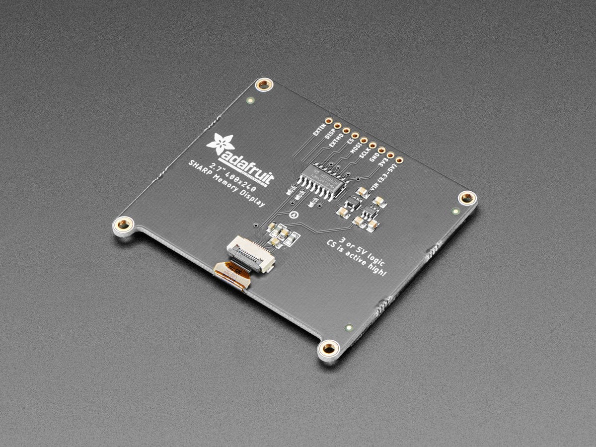 Adafruit SHARP Memory Display Breakout - 2.7" 400x240 Monochrome - Image 2