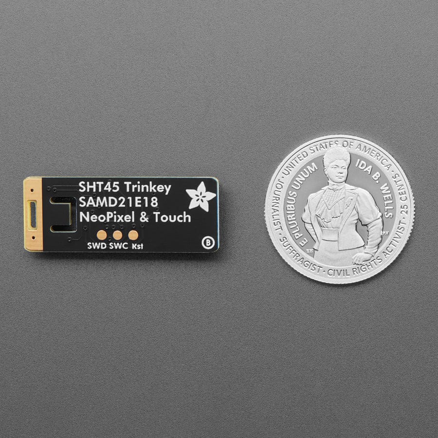 Adafruit SHT45 Trinkey - USB Temp and Humidity Sensor with PTFE - Image 3