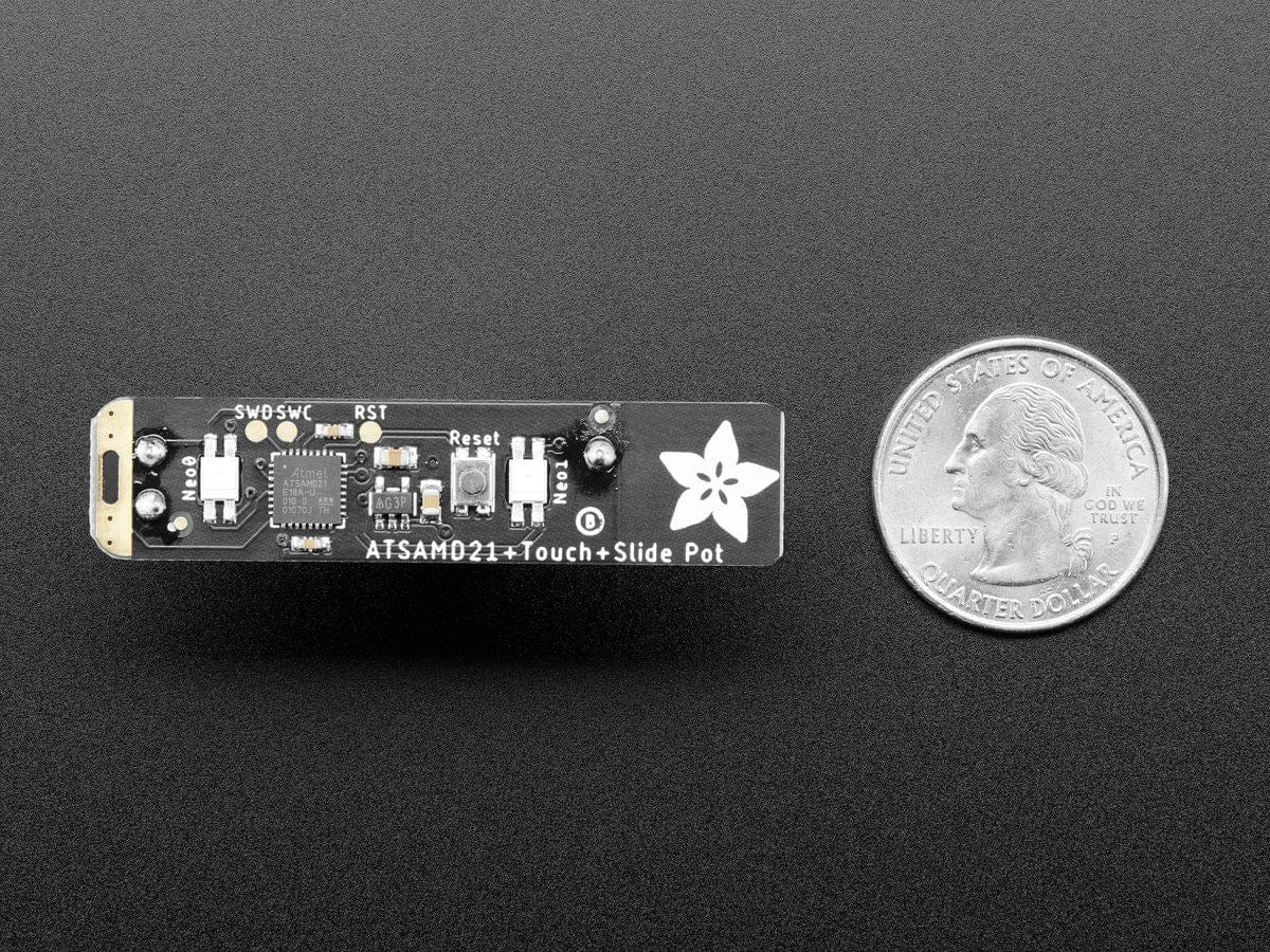 Adafruit Slider Trinkey - USB NeoPixel Slide Potentiometer - Image 4