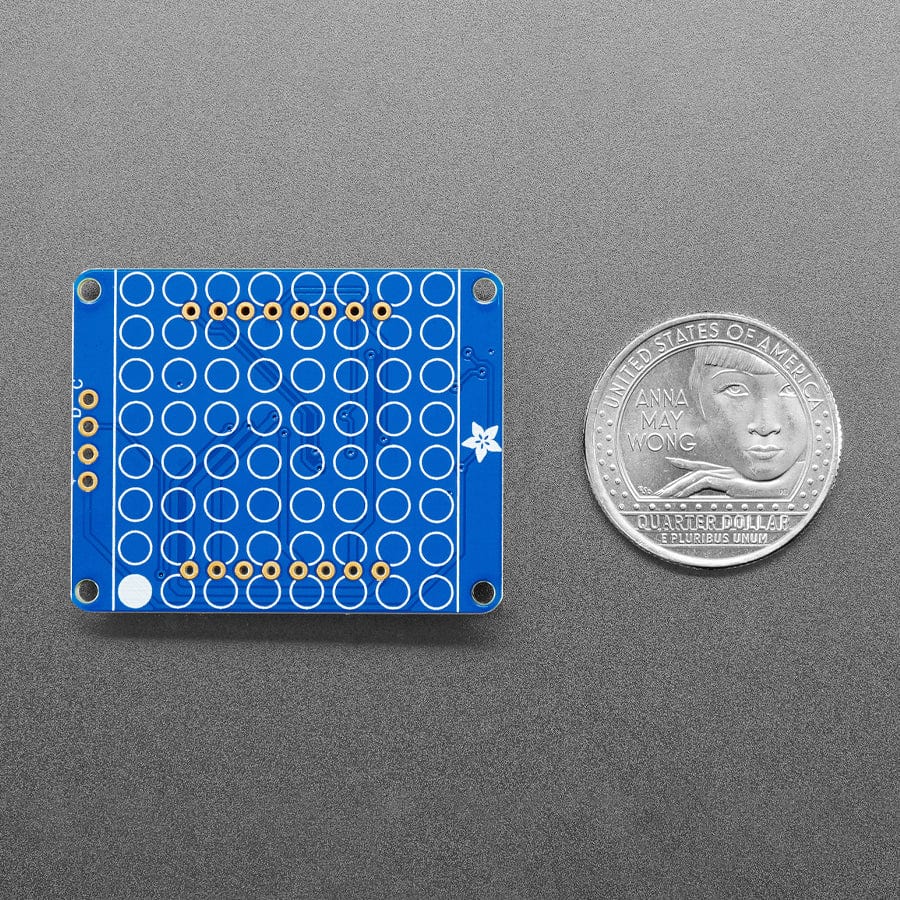 Small 1.2" 8x8 Ultra Bright Square Yellow LED Matrix + Backpack - Image 4