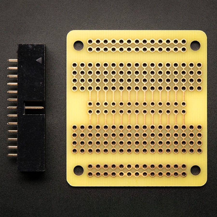 Adafruit Small-Size Perma-Proto Raspberry Pi Breadboard PCB Kit - Image 2